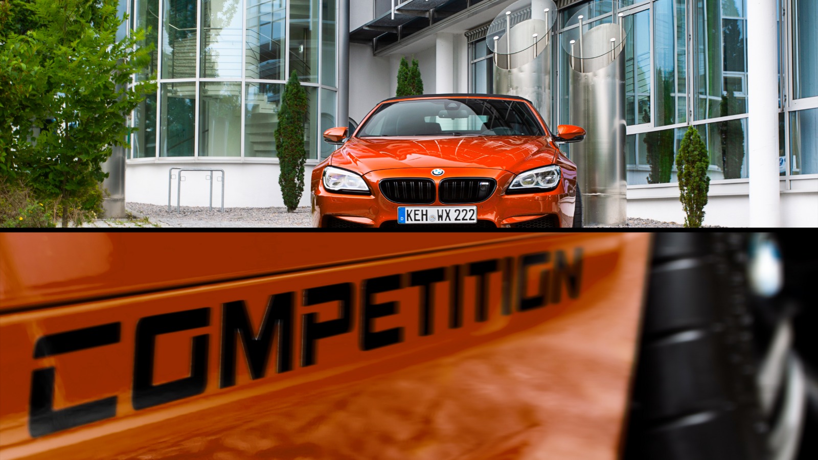 M6 Comp. Convertible - Sakhir Orange / Black Interior